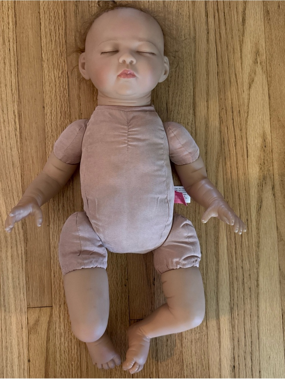 Baby Doll Paradise Galleries Realistic Reborn Sleeping Closed Eyes 19”